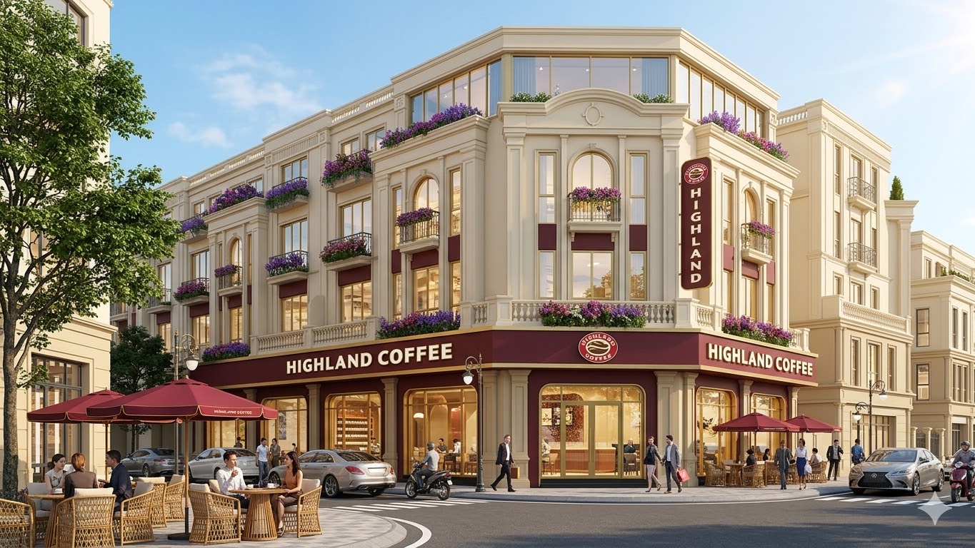 Cho Thuê Shophouse Lô Góc 2 Mặt Tiền Tại Phân Khu Thời Đại - Vinhomes Cổ Loa