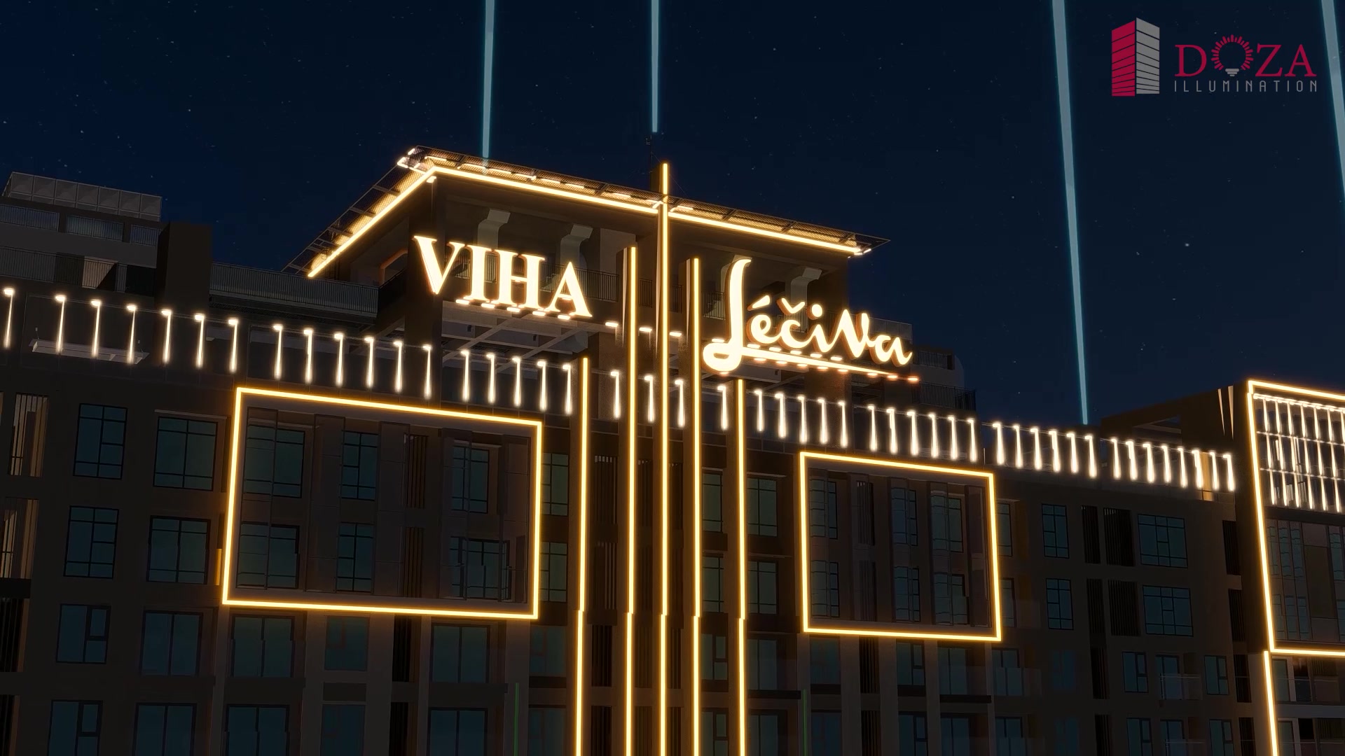 Thiết kế chiếu sáng dự án Viha Complex