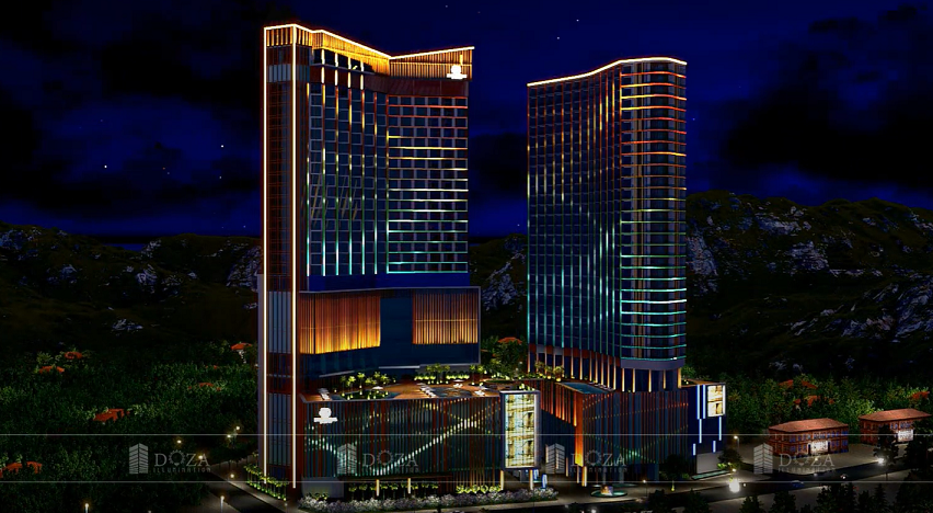 Dự án đèn chiếu sáng, đèn trang trí Khách sạn Mường Thanh Luxury Hạ Long Centre