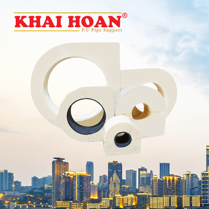 Gối đỡ PU FOAM | KHAI HOAN® PU PIPE SUPPORT