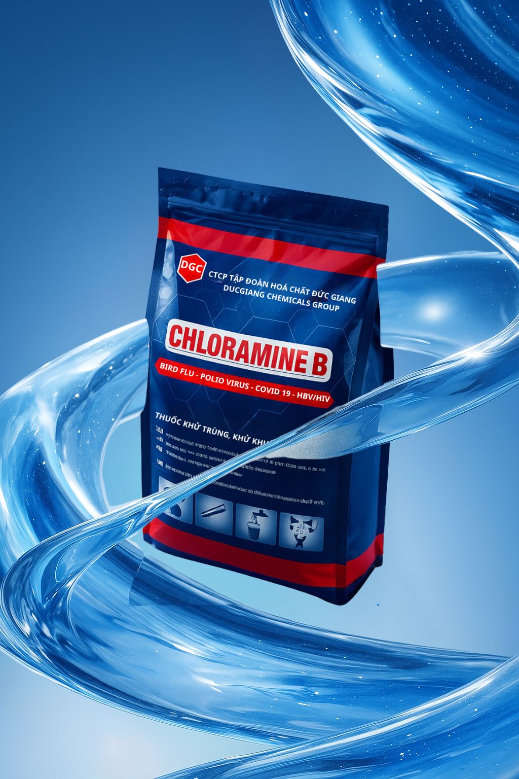 CHLORAMINE B, BẢO VỆ GIA ĐÌNH VIỆT SAU MÙA MƯA BÃO