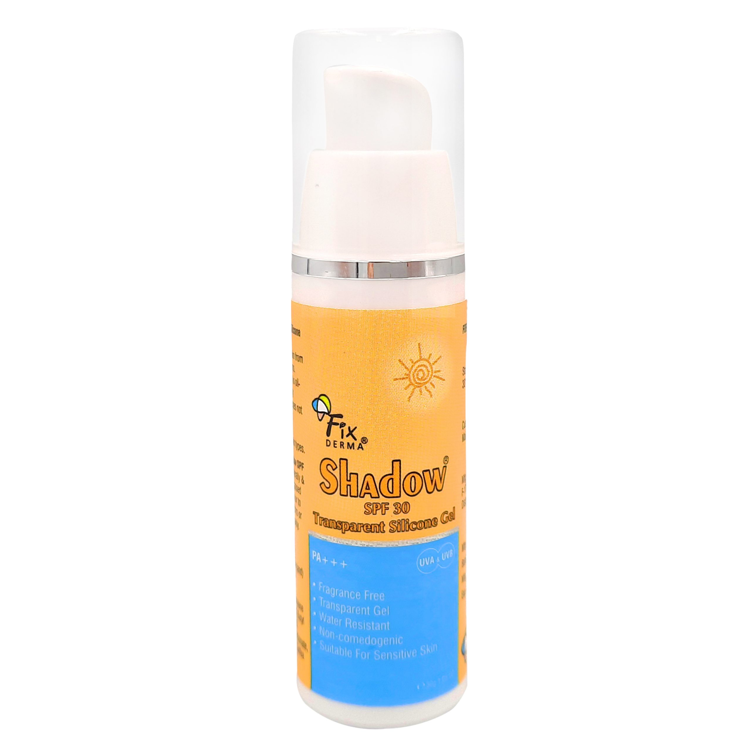 Gel Chống Nắng Fixderma Shadow SPF 30 Transparent Silicone Gel 30g