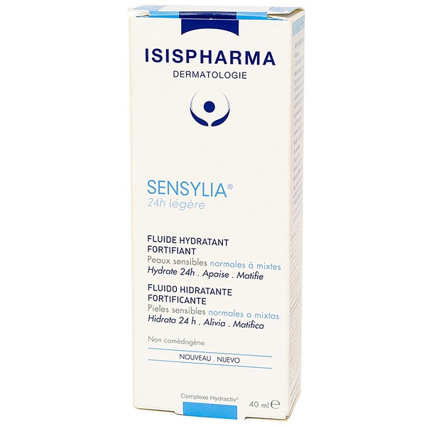 Kem dưỡng ẩm và ngăn ngừa khô da - Isis Pharma Sensylia 24h legere 40ml