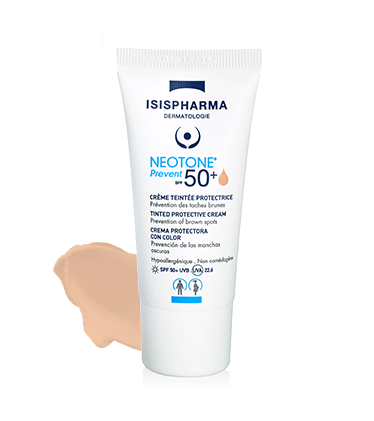 Kem che khuyết điểm, kết hợp chống nắng - Neotone Prevent SPF50 Isis Pharma 30ml