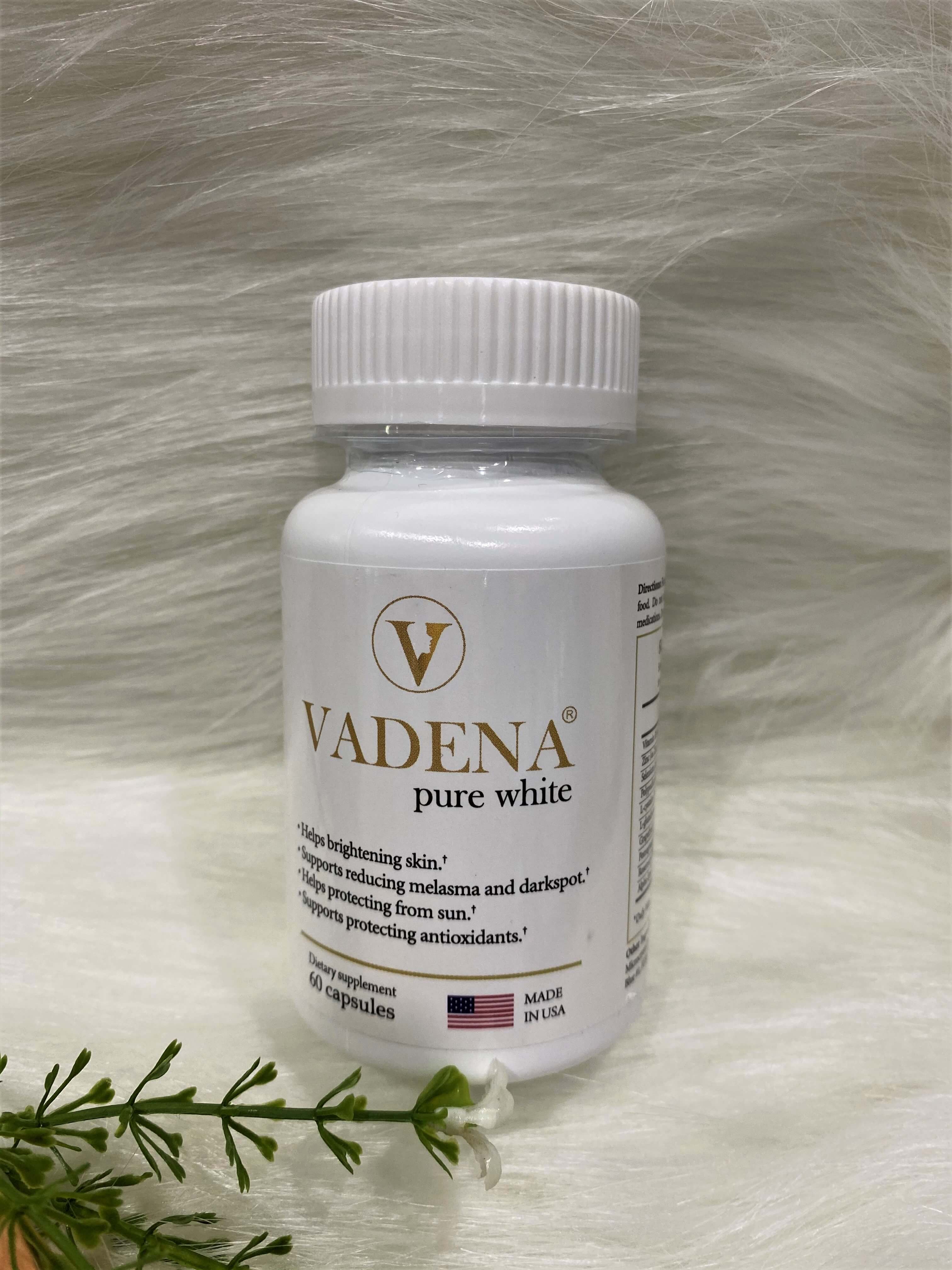 VADENA PURE WHITE - VIÊN UỐNG SÁNG DA - CHỐNG NẮNG