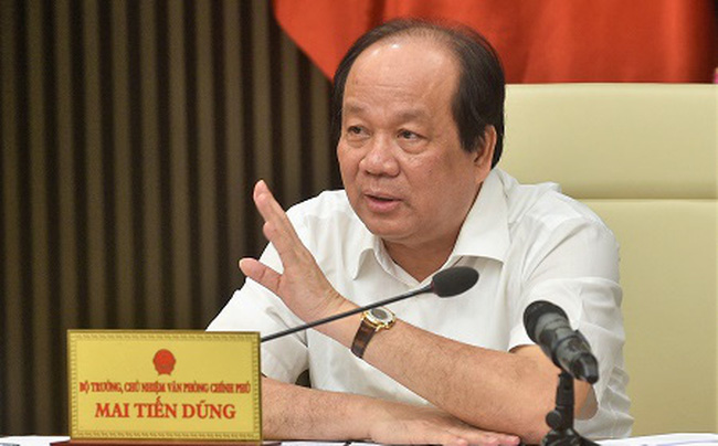 Bộ trưởng, Chủ nhiệm văn phòng chính phủ - Mai Tiến Dũng