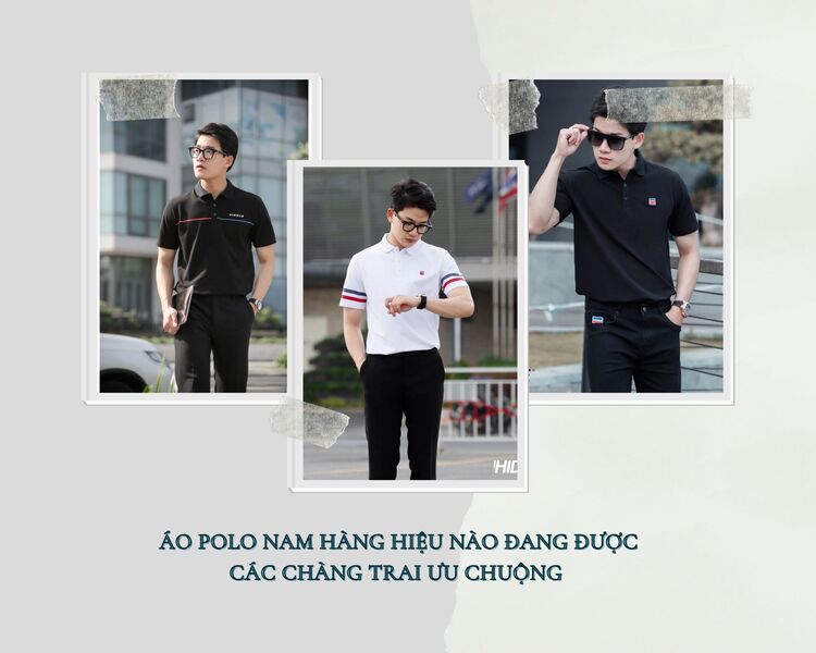 Áo polo nam hàng hiệu nào đang được các chàng trai ưu chuộng?