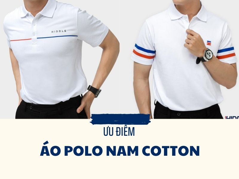 Áo polo nam cotton có những ưu điểm gì bạn cần biết?