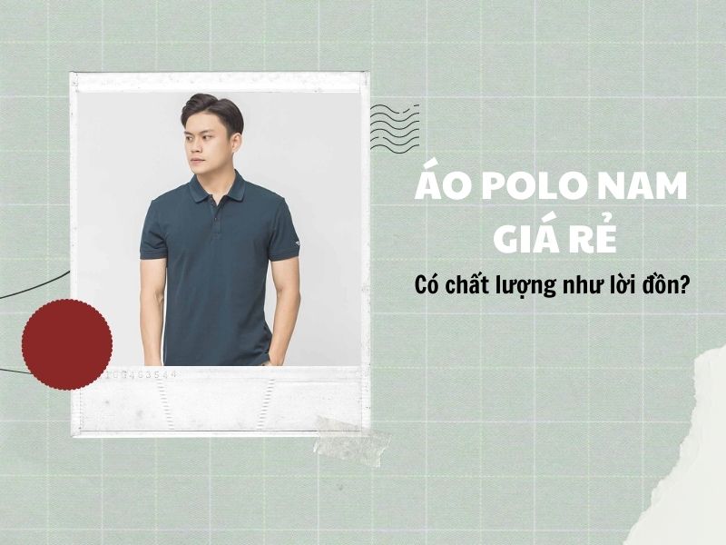 Áo polo nam giá rẻ có thực sự chất lượng như lời đồn?