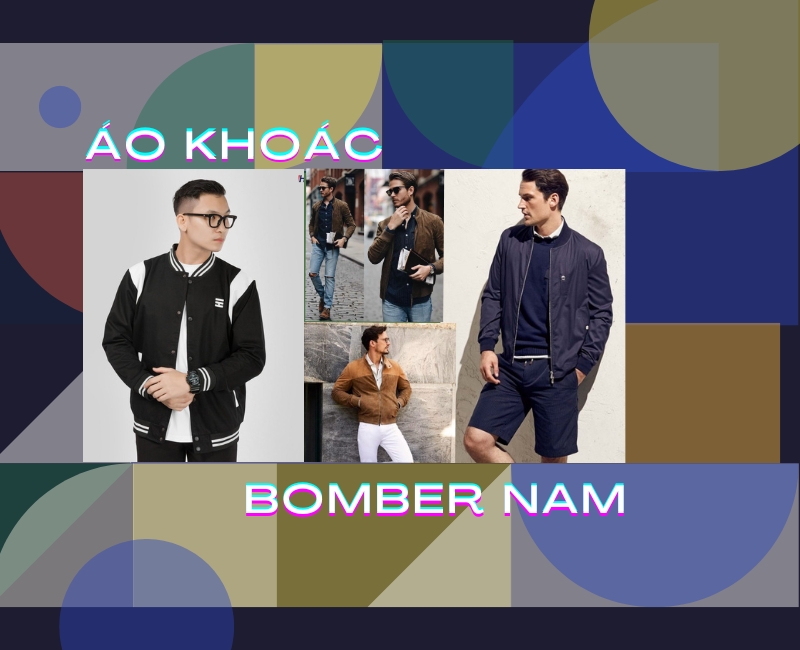 Các loại áo Bomber nam và Cách phối áo Bomber nam SÀNH ĐIỆU