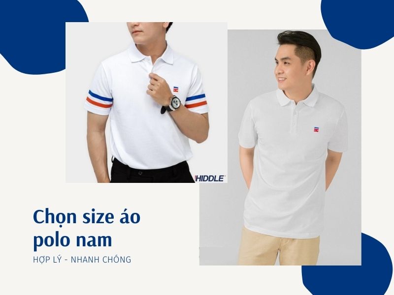 Size áo polo nam lựa như thế nào phù hợp