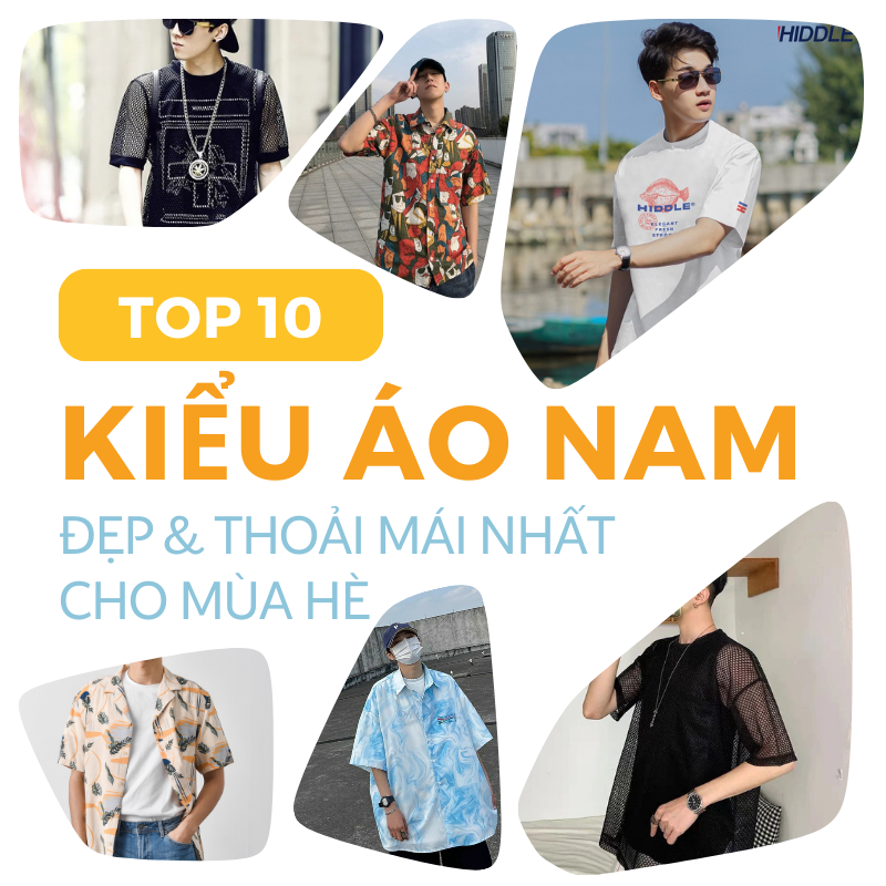 TOP 10 kiểu áo nam đẹp và thoải mái nhất cho mùa hè