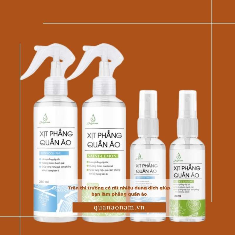 dung dịch làm phẳng áo gió nam chống nước