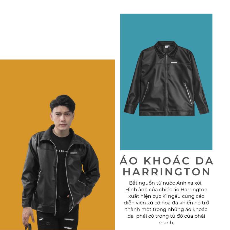 áo khoác da nam cao cấp