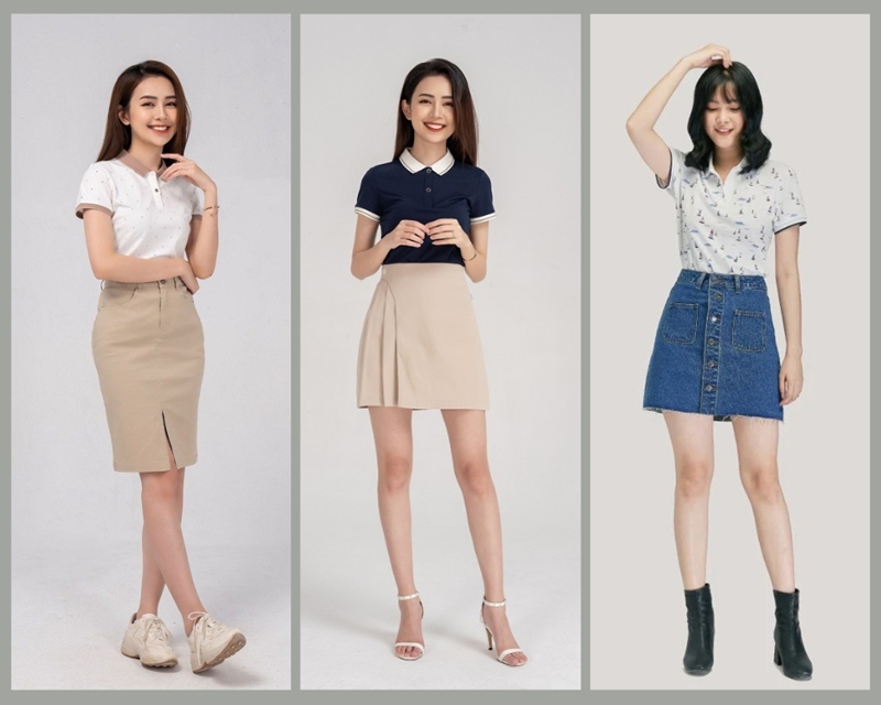 Cách phối đồ với áo đồng phục công ty phù hợp thời trang