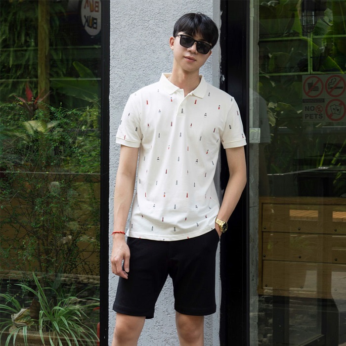 áo polo nam mặc với quần gì