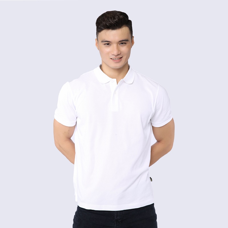 áo polo trắng nam