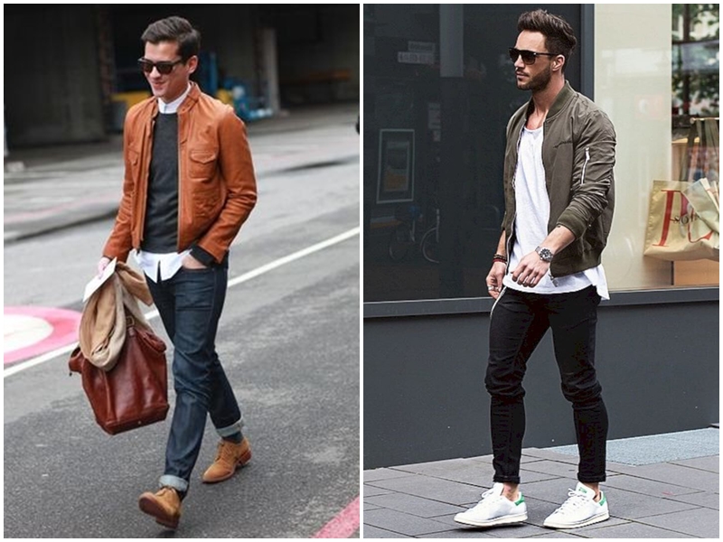 Cách phối đồ với áo Bomber nam cho các hoạt động ngoài trời