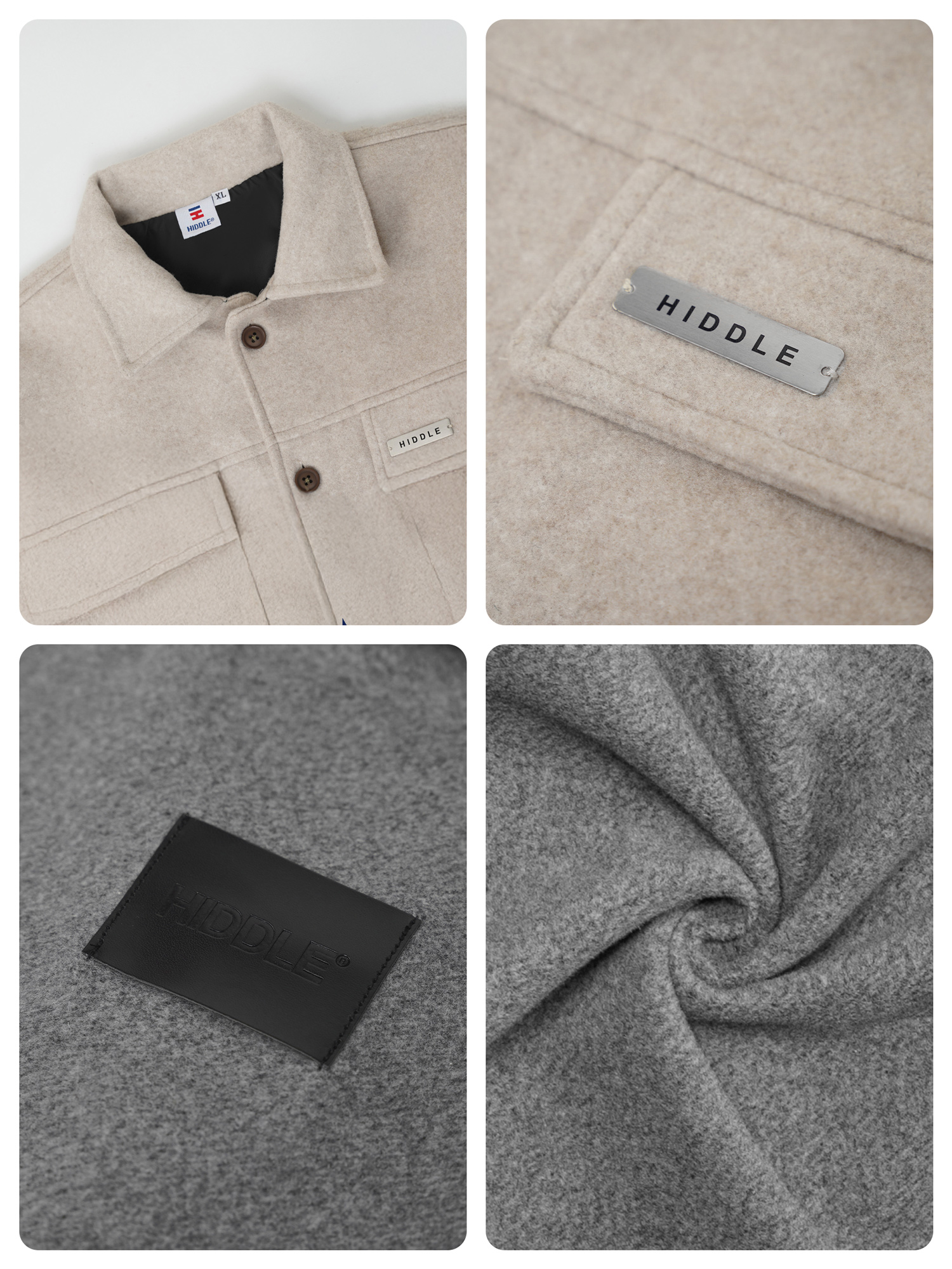 Áo dạ nam cao cấp Hiddle