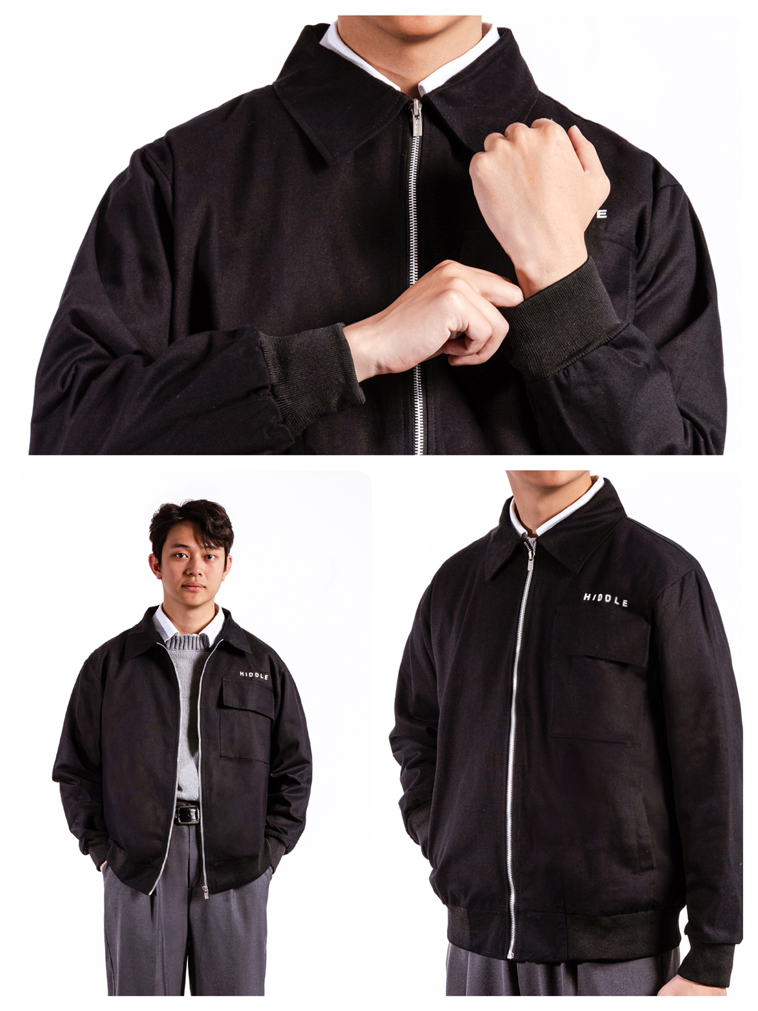 Áo khoác nam kaki 2 lớp cao cấp