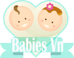 Logo Shop đồ sơ sinh cho mẹ và bé Babies.vn tại quận Tân Bình - TPHCM