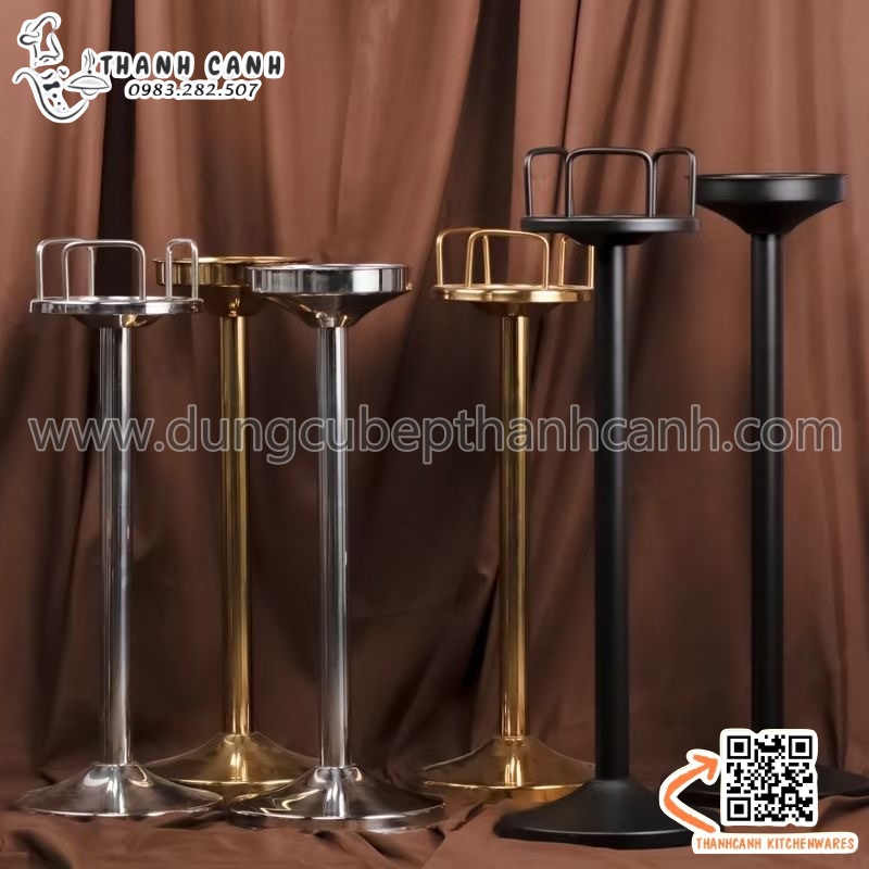 Mẫu chân đế kê xô rượu vang cao cấp
