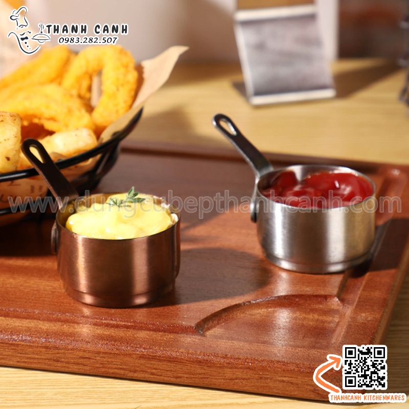 Tổng hợp những mẫu cup sauce, cốc sốt, chén rót sốt mới nhất