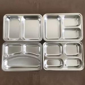 Những mẫu khay cơm inox bán chạy nhất thị trường suất ăn công nghiệp, bếp ăn tập thể, năm 2021