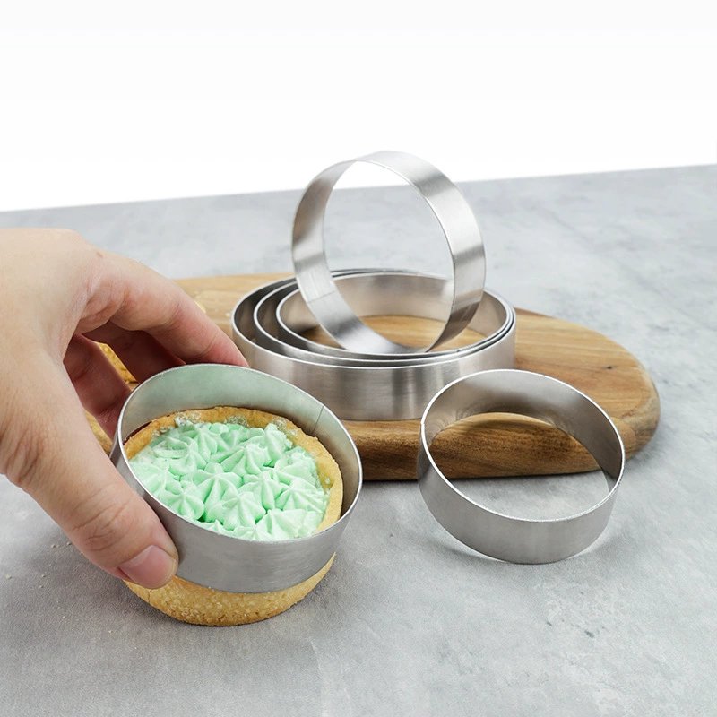 Khuôn ring bằng inox , khuôn salad, khuôn mousse các hình