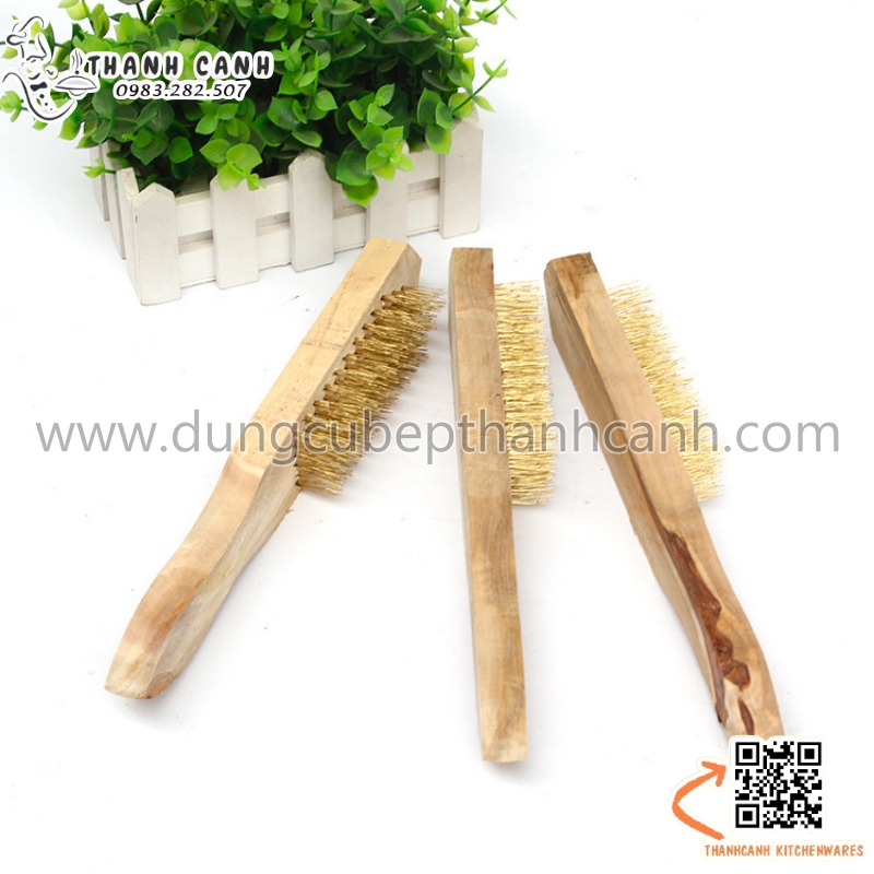 Dụng cụ đánh rỉ sắt/ Bàn chải sắt cọ vỉ nướng