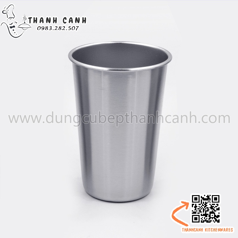 Cốc inox 350ml, cốc inox 500ml