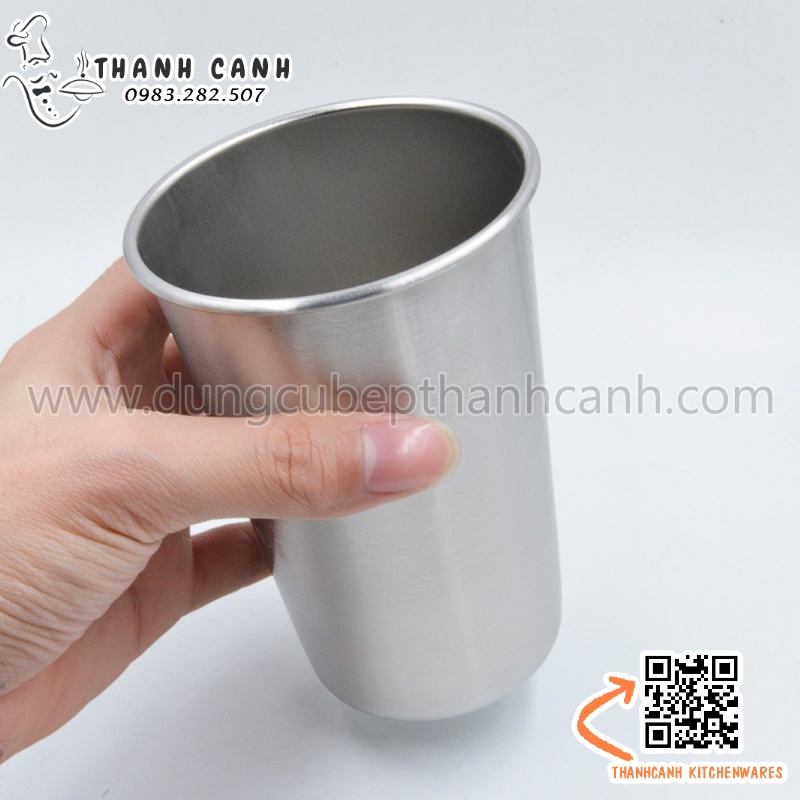 Cốc inox 350ml, cốc inox 500ml