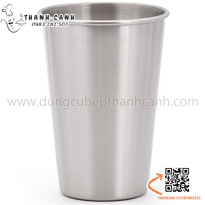 Cốc inox 350ml, cốc inox 500ml