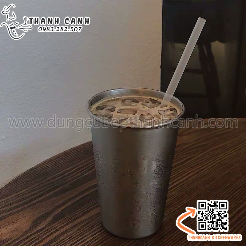 Cốc inox 350ml, cốc inox 500ml