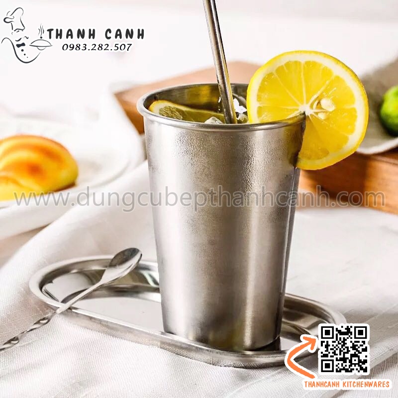 Cốc inox 350ml, cốc inox 500ml