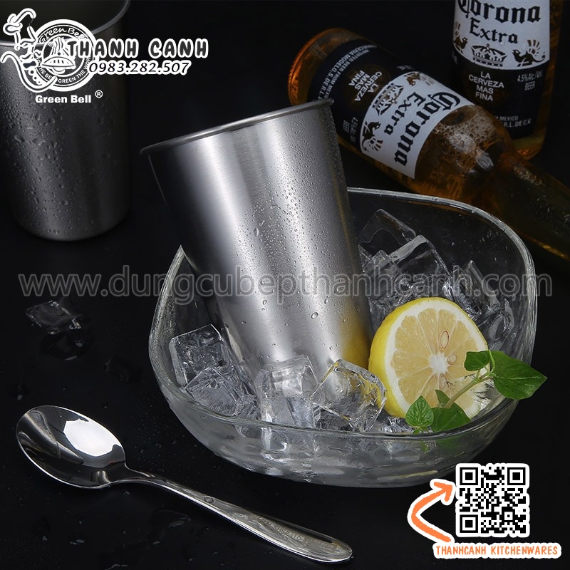 Cốc inox 350ml, cốc inox 500ml
