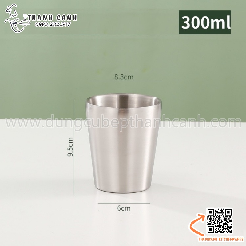 Cốc inox hai lớp