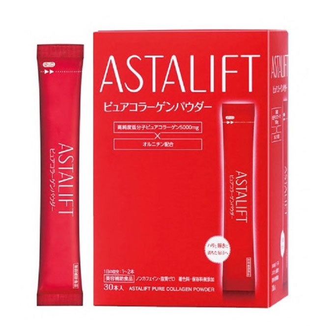 Collagen tinh khiết Astalift Collagen Powder, Hộp 30 gói