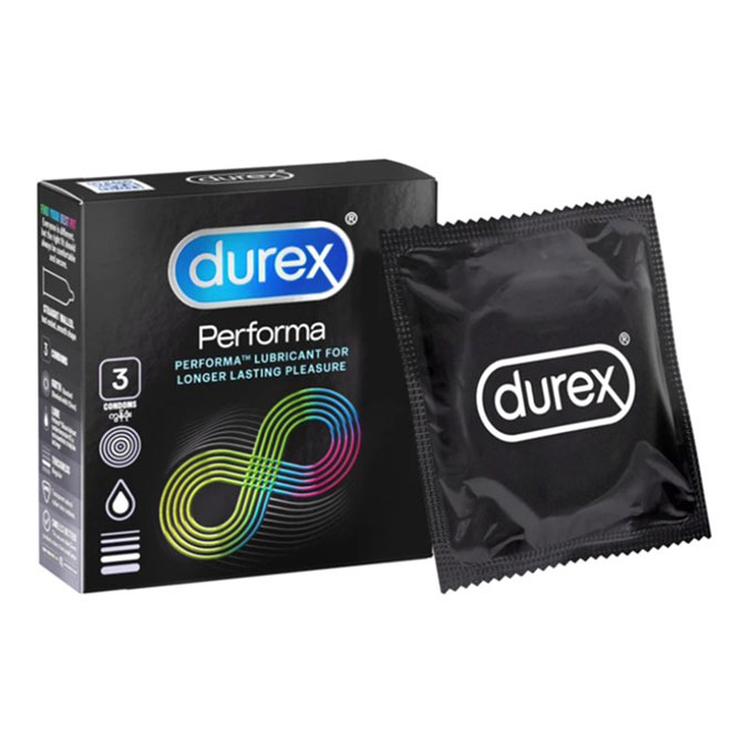 Bao cao su Durex Performa, Hộp 3 cái