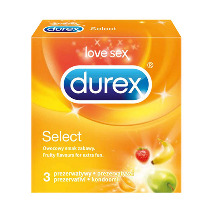 Bao cao su Durex Select, Hộp 3 cái