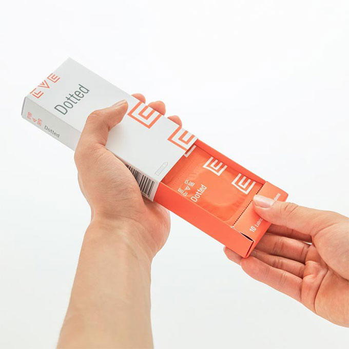 Bao cao su Eve Dotted, Hộp 10 cái