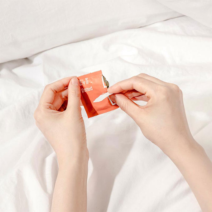 Bao cao su Eve Dotted, Hộp 10 cái