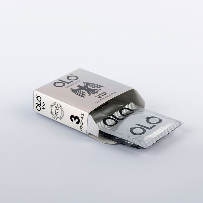Bao cao su OLO VIP siêu mỏng chống xuất tinh sớm, Hộp 3 cái