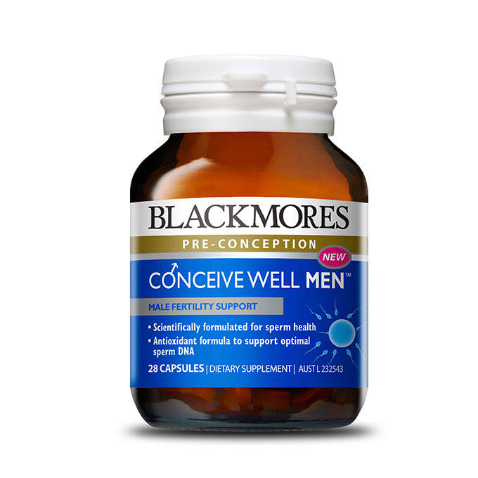 Blackmores Conceive Well Men tăng cường sinh lý nam, Hộp 28 viên