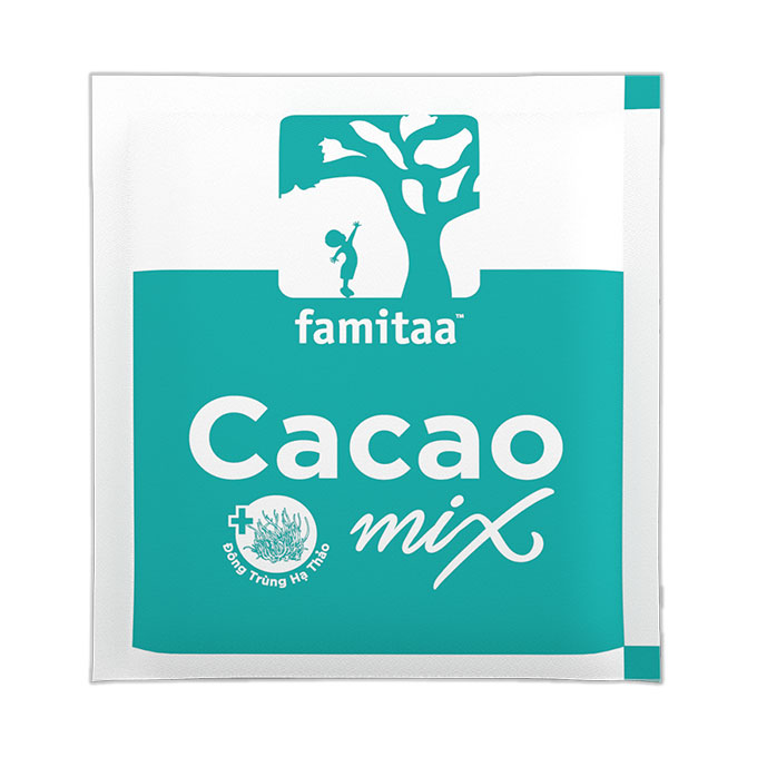 Cacao Mix giảm cân, giải độc, thải mỡ, Hộp 20 gói