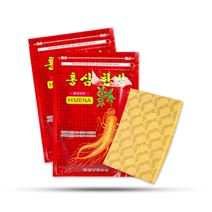 Cao dán hồng sâm Himena Hàn Quốc, Túi 20 miếng