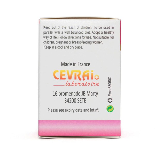 Cevrai Onagre tăng cường sinh lý nữ, Hộp 60 viên