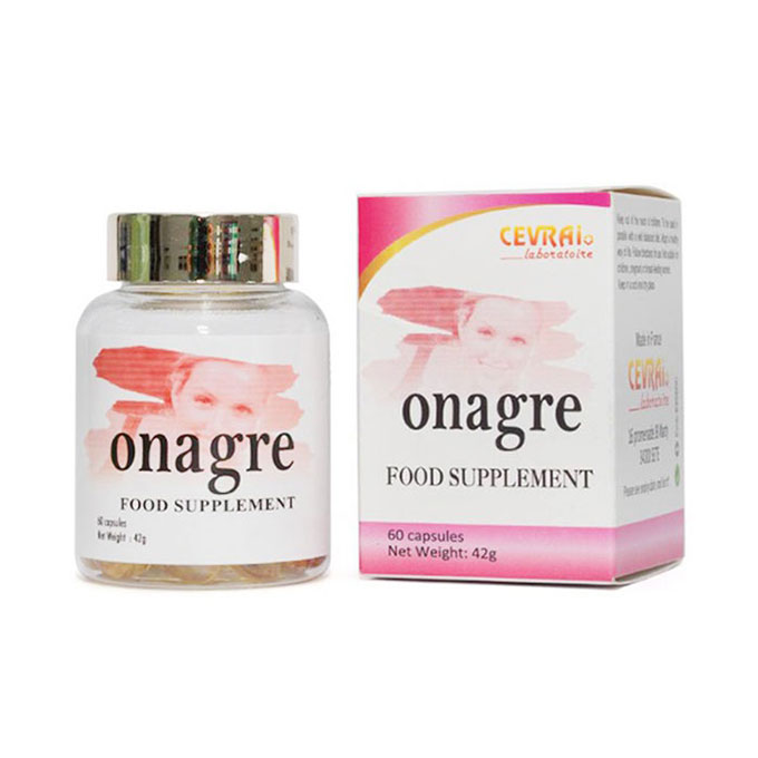 Viên uống Cevrai Onagre cân bằng nội tiết tố nữ, Hộp 60 viên