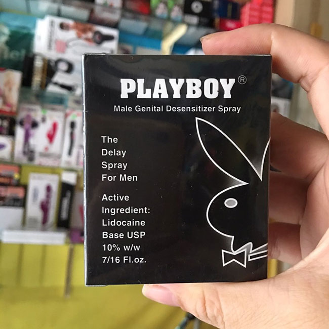 Chai xịt Playboy chống xuất tinh sớm kéo dài thời gian quan hệ, Chai 5ml