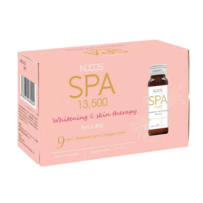 Collagen dạng nước Nucos Spa 13.500mg, Hộp 10 lọ x 50ml